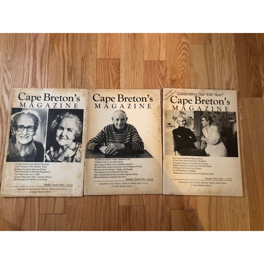 Cape Britain Magazines Vintage Issues 21, 23, 31 Canadian Magazine